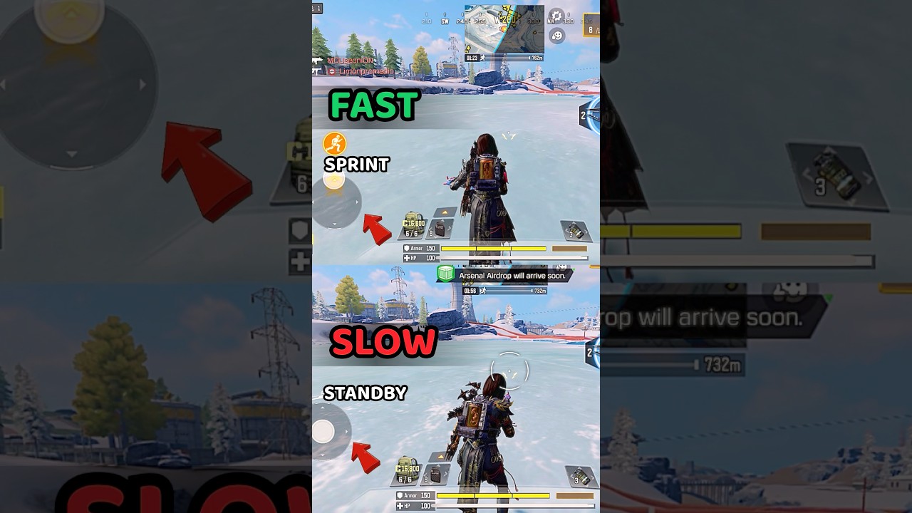 Insane Snowboard Tricks in CODM BR! ❄️🔥