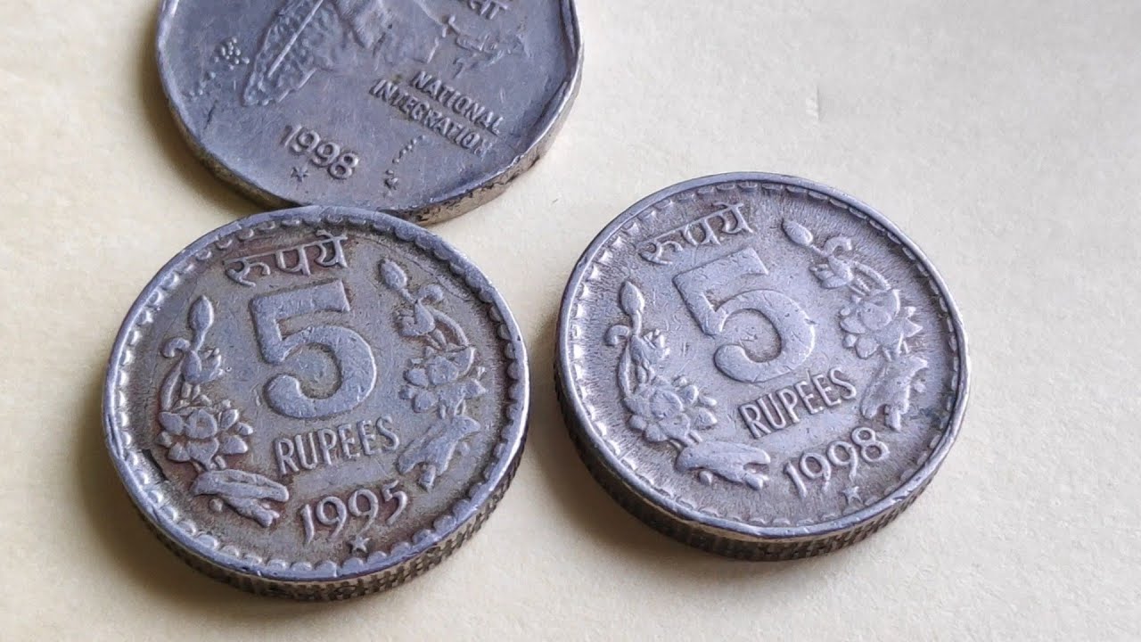 Top 5 Rare One Rupee Coins of Republic India || एक रूपये के पांच महंगे सिक्के