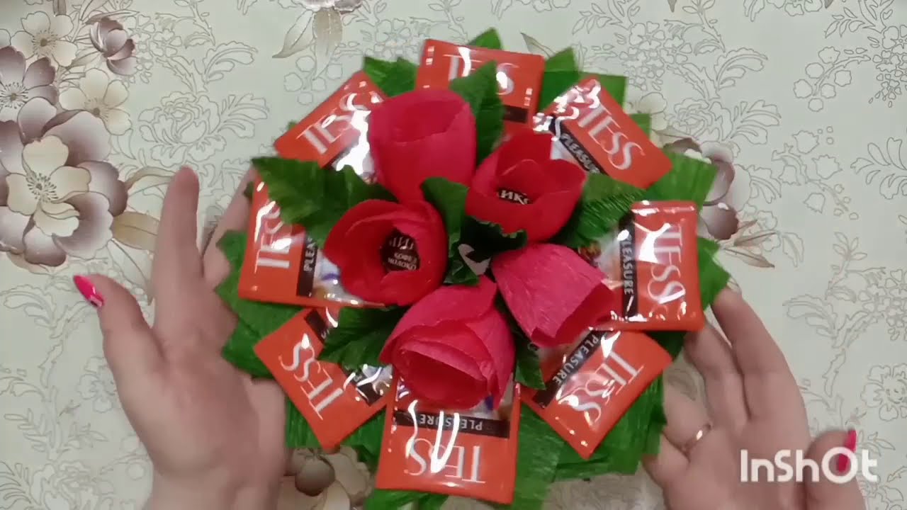 DIY Sweet gift for March 8//Сладкий подарок на 8 марта