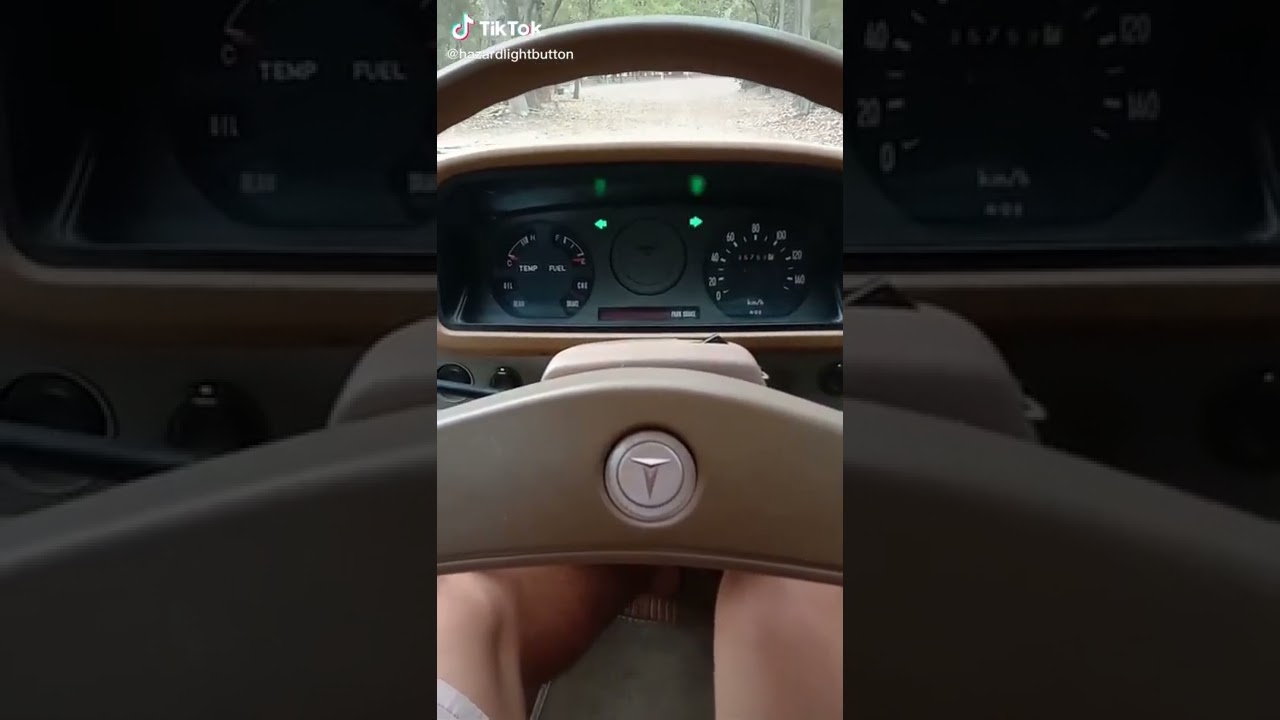 80s Toyota Hilux Hazard Light Button Sound