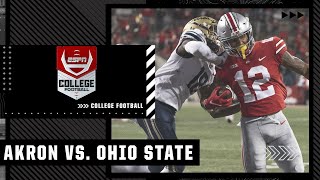 Akron Zips at Ohio State Buckeyes | Full Game Highlights
