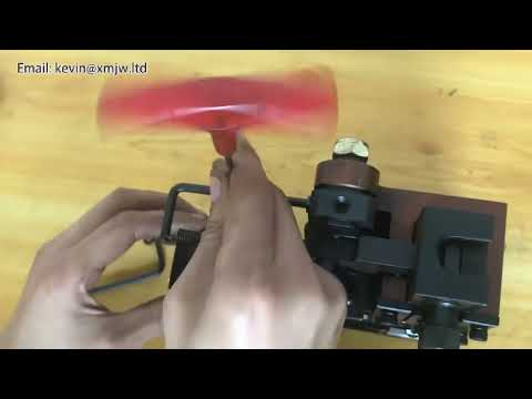 Mute Terminal Applicator Cushion Terminal Machine with Cut Holder Core Seat Die