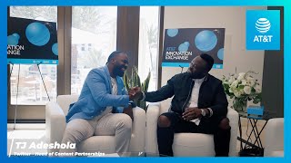 AT&amp;T Innovation Exchange: TJ Adeshola and Kazeem Famuyide Discuss Twitter and Sports