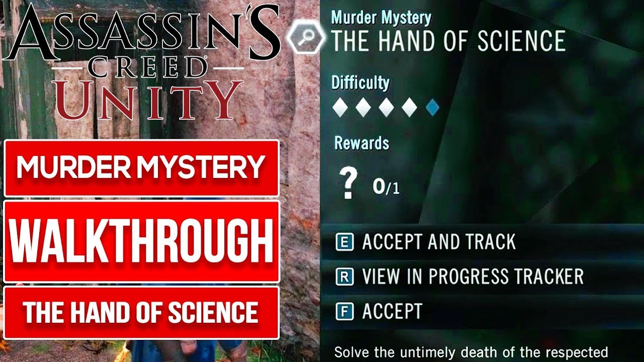 ASSASSIN'S CREED UNITY - The Hand Of Science | Murder Mystery [1080p ...