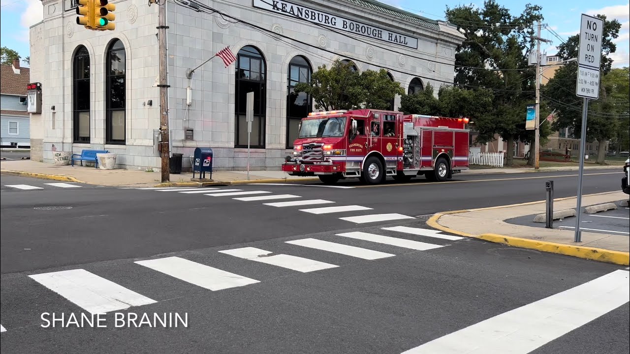 Keansburg Fire Department Engine 48 21175 Responding 9/20/22 YouTube