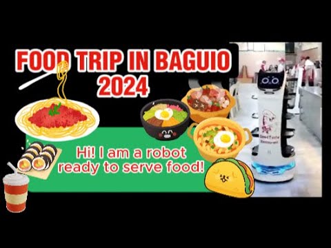 FOOD TRIP IN BAGUIO 2024 - YouTube