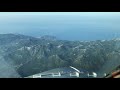 KTW-TIV (Tivat, Montenegro) Approach and Landing