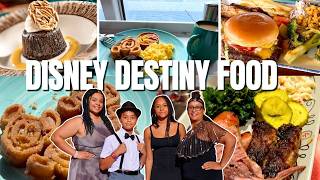 DISNEY DESTINY: All We Ate, Favorites, 1 Letdown + Menu Item Names
