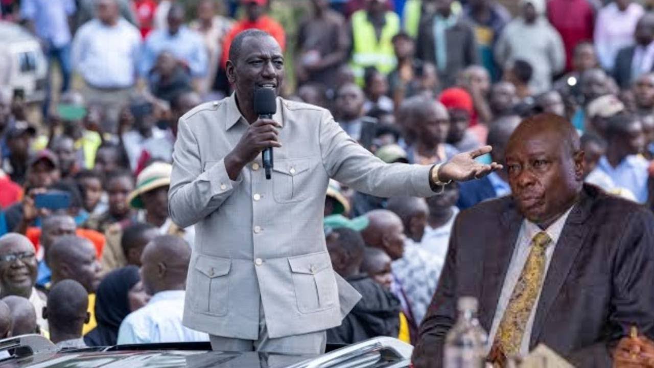 SHOCKED PRESIDENT RUTO AFTER DP RIGATHI DIDN`T ACCOMPANY HIM IN WETSERN ...