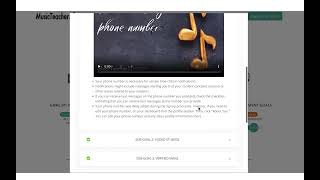 How your musicteachernotes teacher dashboard works