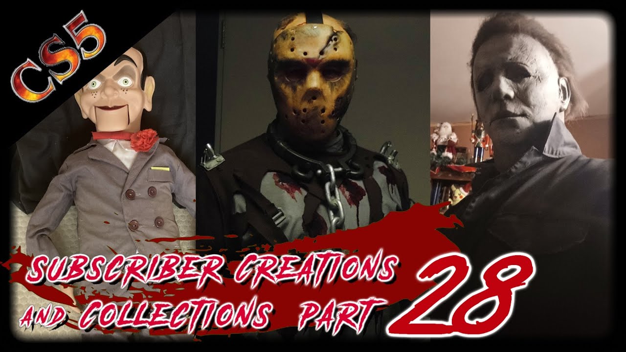 Subscriber Creations and Collections part 28 Custom Jason Masks and other Creations and Collections