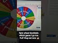 The wheel made the final decision #football #challenge #shorts