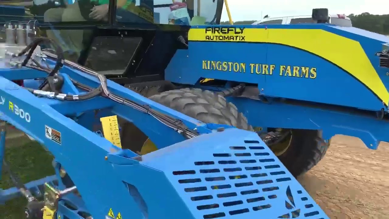 Kingston Turf Farms Firefly R300 - YouTube