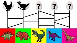 Baby Dinosaurs Find Mommy Dinosaurs