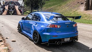 MITSUBISHI LANCER EVOLUTION X GSR - Forza Horizon 5 | Logitech G923 Steering Wheel screenshot 5