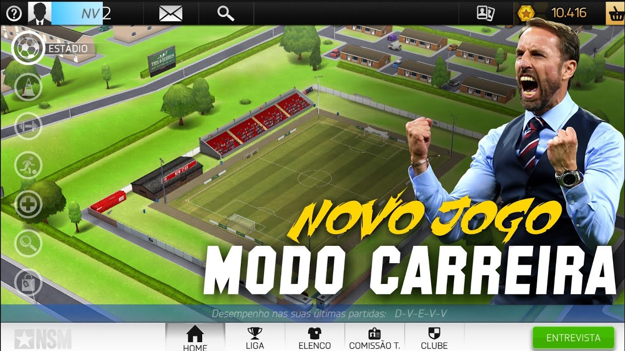 NOVO JOGO DE MODO CARREIRA PARA ANDROID COM BRASILEIRÃO 2018 - MODE CARRER  ANDROID! 