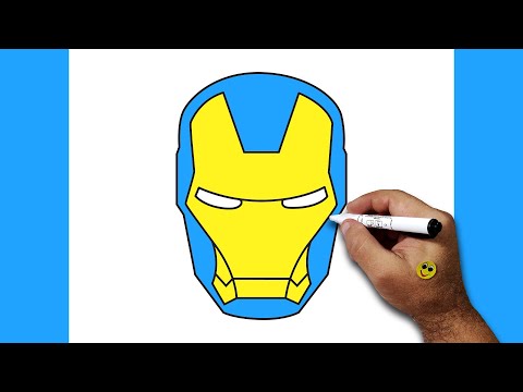 HOW TO DRAW IRON MAN