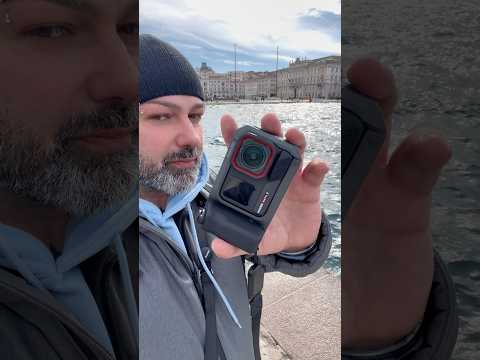 Insta360 Ace Pro 2: la sto testando a Trieste 🔥 Qualità assurda! #shorts