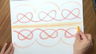 The Pretzel in a Second Grade Waldorf Form Drawing