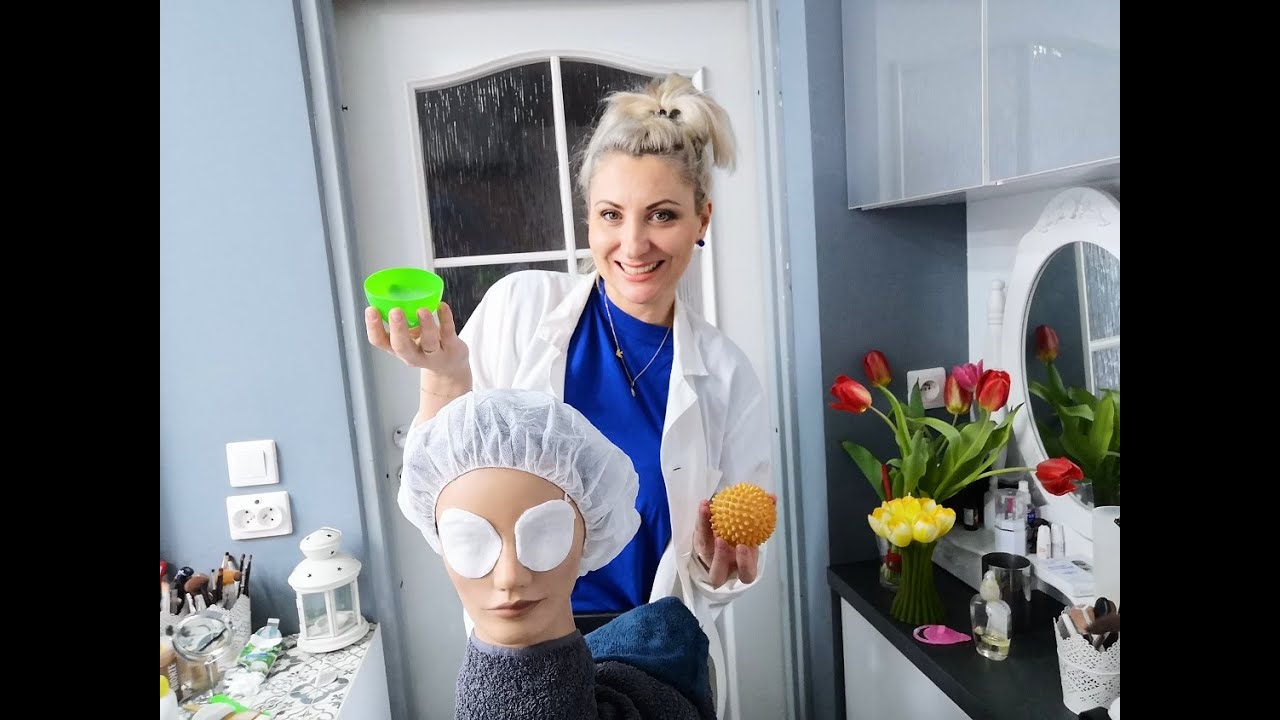 #asmrpopolsku #asmr Role Play.. Wizyta u kosmetyczki.Dzwięki Masowanej buziulki😀