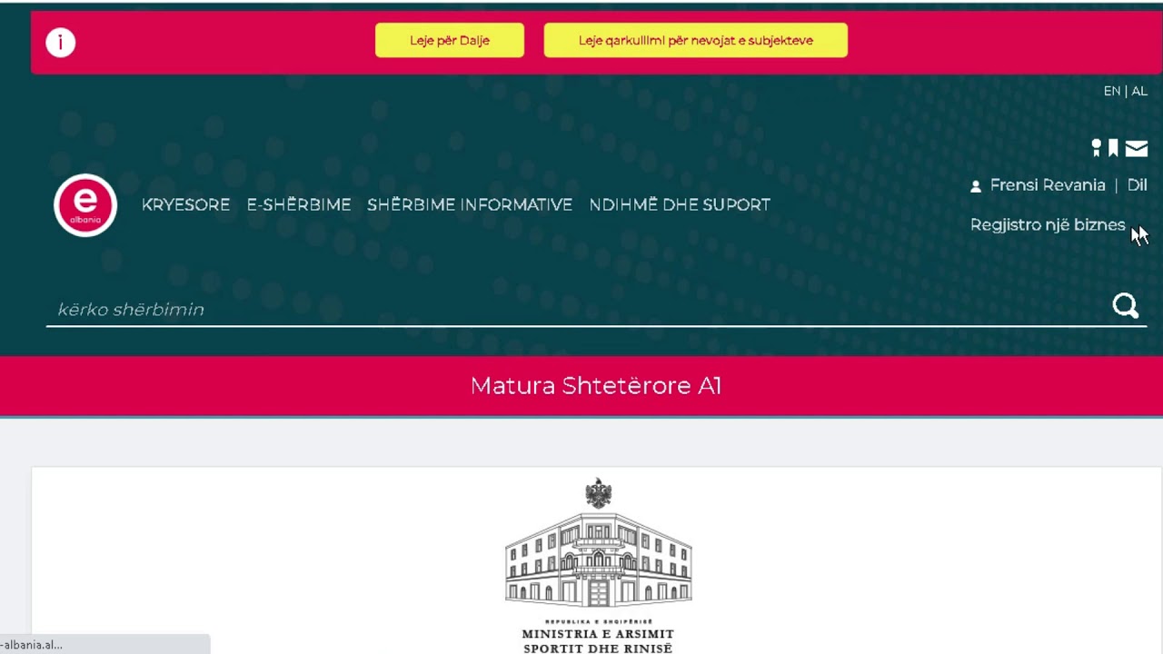 Plotesimi i formularit A1 dhe A1Z