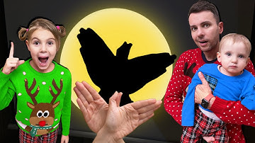 Shadow Puppets Song Nursery Rhymes with Five Kids