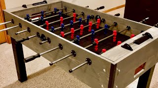HOW TO MAKE A FOOSBALL TABLE