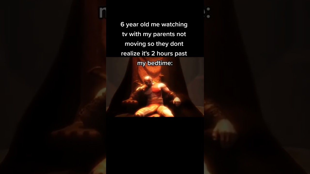 6 Year Old Me Not Moving While Watching A Movie So My Parents Don't Notice Its Past My Bedtime Meme