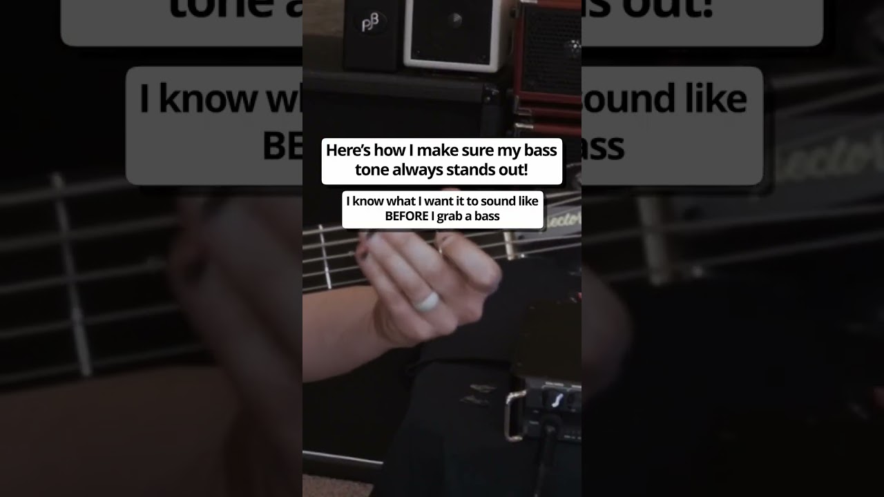 YouTubeでHere’s how I make sure my bass tone always stands out!を視聴 YouTubeでHere’s how I make sure my bass tone always stands out!を視聴
