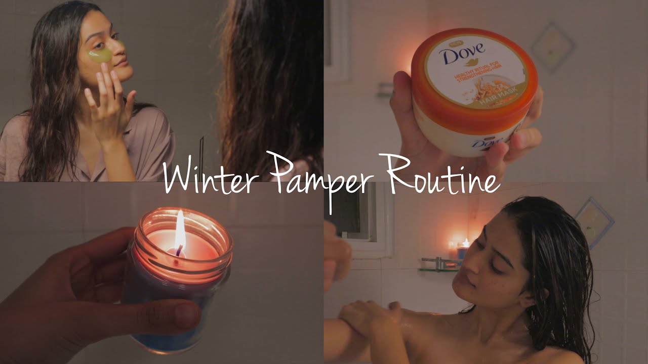 Winter Pamper Routine | 🍂fall aesthetic vibes🍁 | nishkabhura
