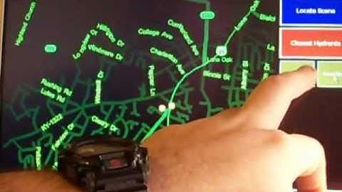 EMSManage Hydrant Mapping / Scene Navigation Video