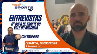 Entrevista Mestre Paulo - 8ª Copa de Karatê do Vale do Araguaia - 08/05/2024