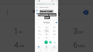 Secret code||proximity sensor test 2023#secretcode #proximitysensor #test #android #tricks screenshot 3