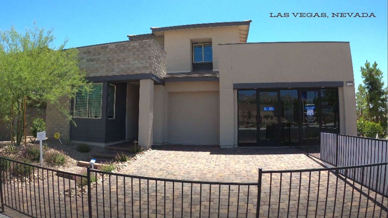 Las Vegas New Homes For Sale Summerlin 2 Story Home Tour 580,990 2,634 Sq. Ft. 4BD