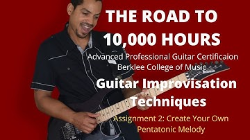 Berklee Guitar Improvisation Techniques Assignment 2