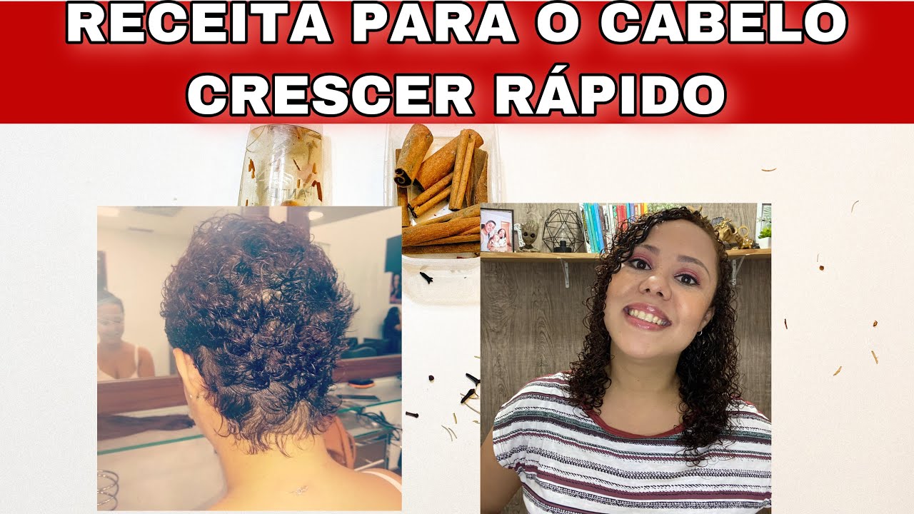 RECEITA PARA O CABELO CRESCER RÁPIDO