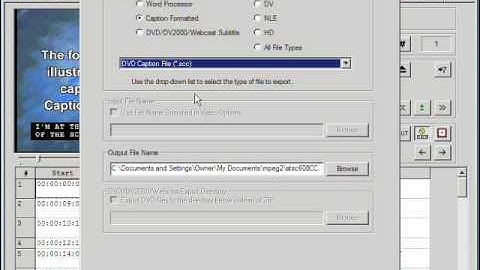 CaptionMaker - .SCC DVD Closed Captions