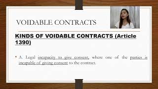 CHAPTER 7 VOIDABLE CONTRACTS by Jell Rein