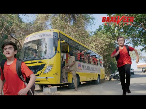 विवान के कारण लेट हुई स्कूल की बस, बच्चों ने लगाये नारे, बस से तेज भागा विवान || Baalveer Returns