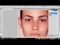 Photoshop Tutorials | Cleaning face of grain in Photoshop