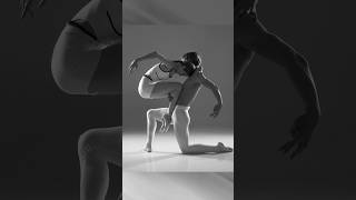 Model Poses For Photoshoot Ballet. Models Alina And Ivan