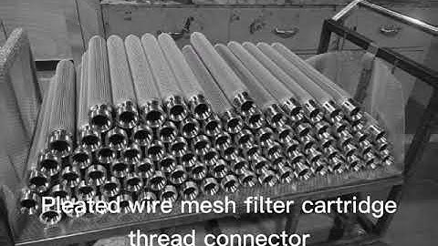 Sintered metal and mesh filter cartridge collections slideshow