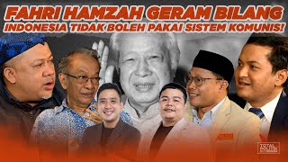 Fahri Hamzah Geram Bilang Indonesia Tidak Boleh Pakai Sistem Komunis!
