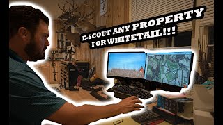 How to EScout ANY PROPERTY for Whitetails