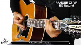 EKO Vintage Reissue Ranger XII EQ Vintage Natural 12 string video