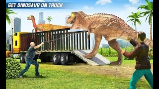 ANGRY DINO ZOO TRANSPORT: ANIMAL TRANSPORT TRUCK  #2 | Best Android Gameplay screenshot 3