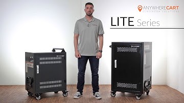 Anywhere Cart Classroom Solutions: LITE Series Secure Charging Carts for Chromebooks, Laptops, iPads