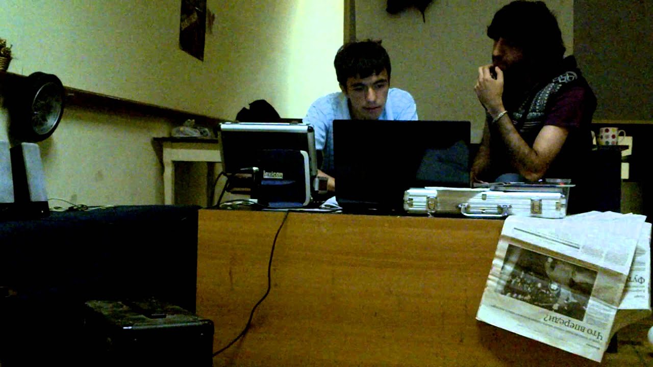 Джавик и Садат - Shape of My Heart / Qubanin Ag Almasi (репетиция)