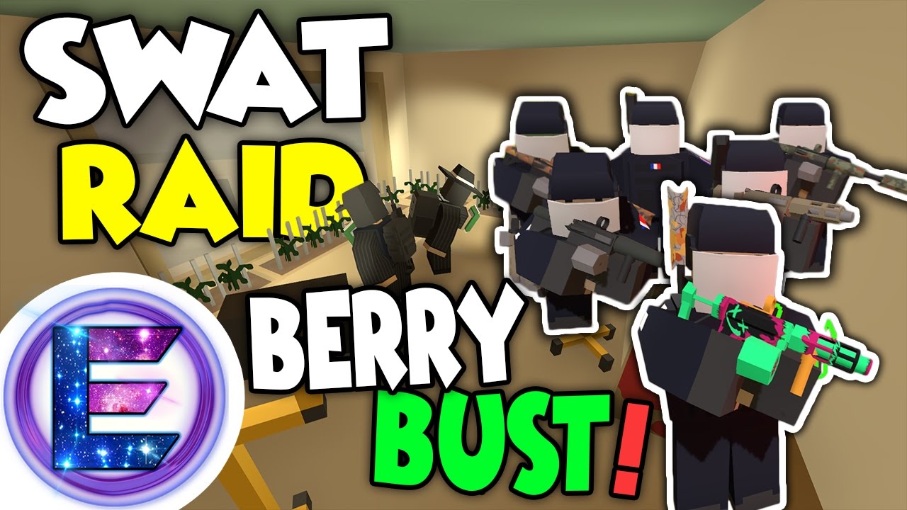 SWAT RAID! - Berry BUST - Take down berry Dealers / Farmers - Unturned Roleplay