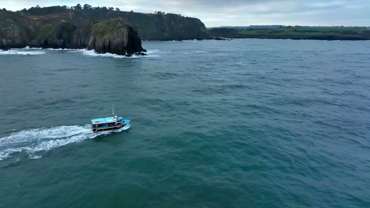 Playa de Aramar Asturias Dji Mavic 3